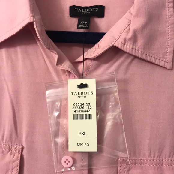 New with tags blush pink button shirt - Picture 7 of 7